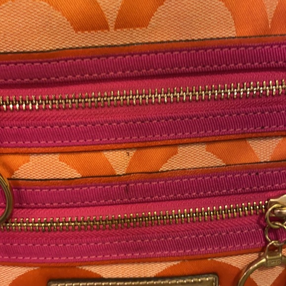 Orange coach poppy purse - Picture 4 of 8